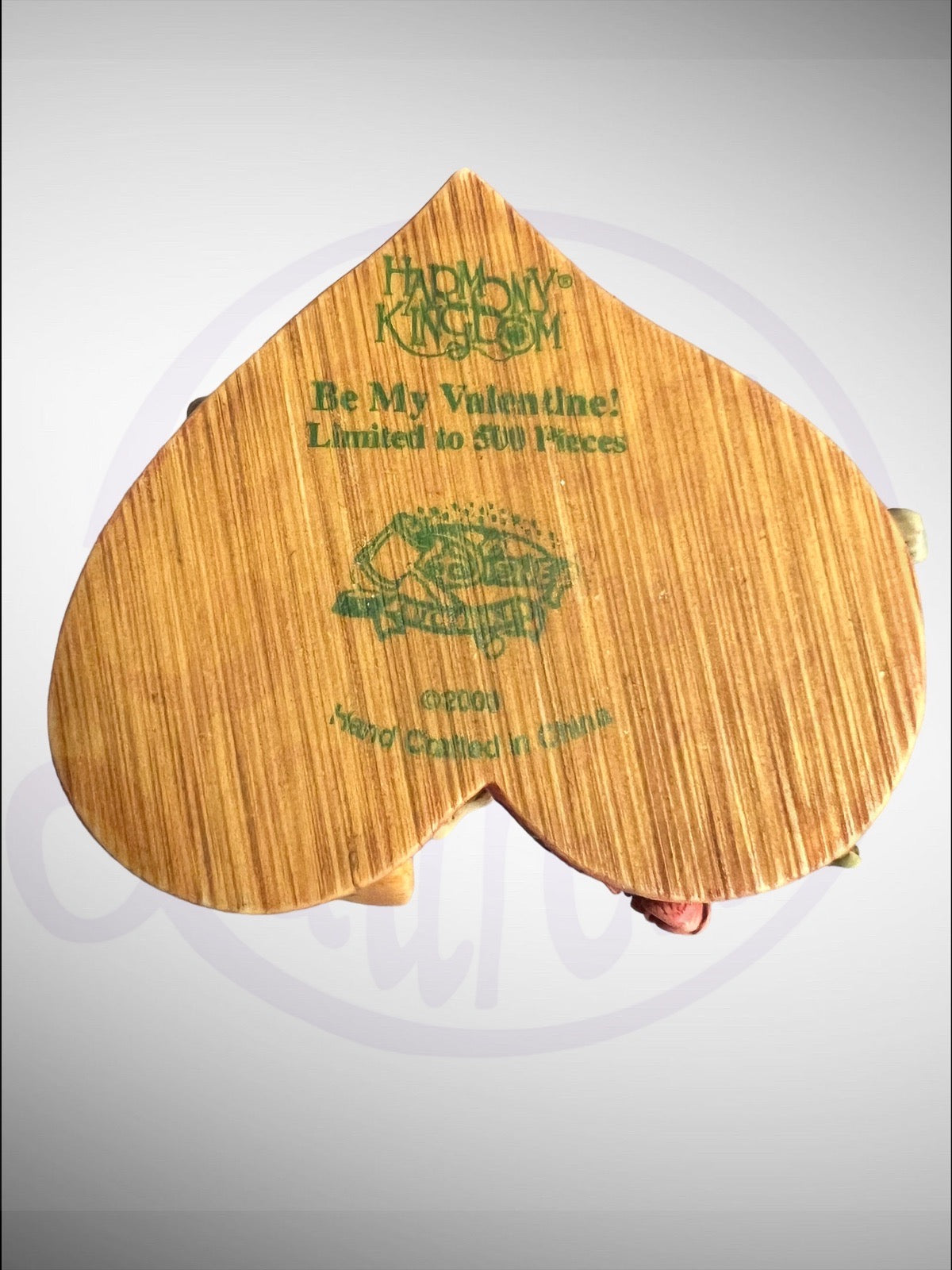 Harmony Kingdom Box - Disney Be My Valentine! Mickey and Minnie Figurine No Box